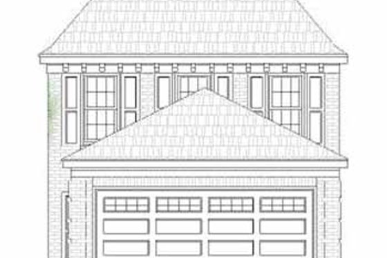 Exterior - Other Elevation for Southern House Plan #81-104 - 2 bed, 2.5 bath