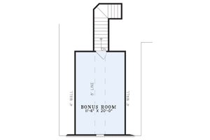 Floor Plan - Upper Floor for Traditional House Plan #17-3264 - 4 bed, 2 bath