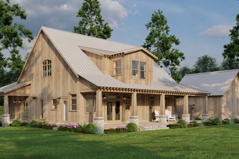 House Design - Exterior - Other Elevation 1 for Cottage House Plan #923-362 - 3 bed, 2.5 bath