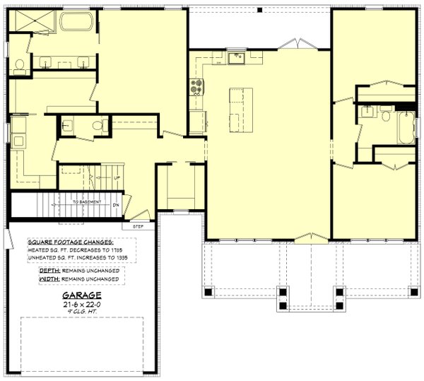 House Blueprint - Farmhouse Floor Plan - Other Floor Plan #430-356