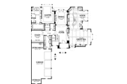 European Style House Plan - 4 Beds 4.5 Baths 4082 Sq/Ft Plan #48-358 