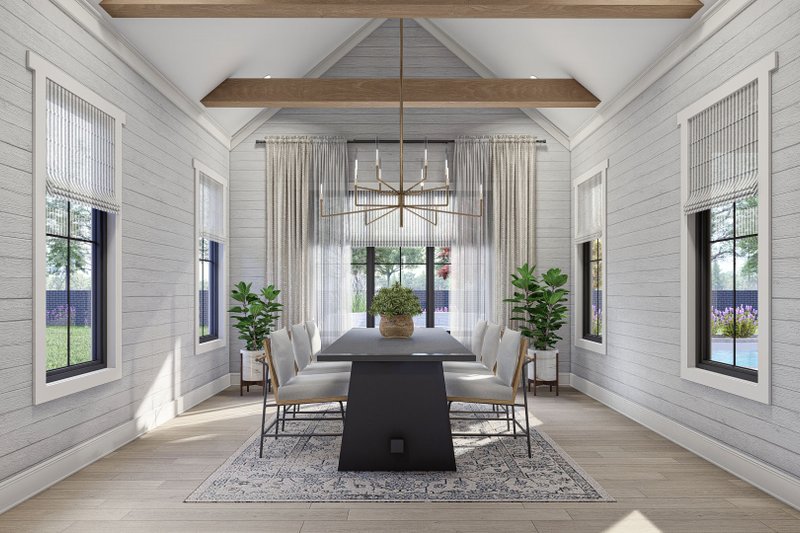 Dream House Plan - Interior - Dining Room for Traditional House Plan #455-557 - 5 bed, 3.5 bath