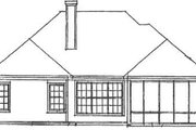 Traditional Style House Plan - 2 Beds 2 Baths 1274 Sq/Ft Plan #20-1420 