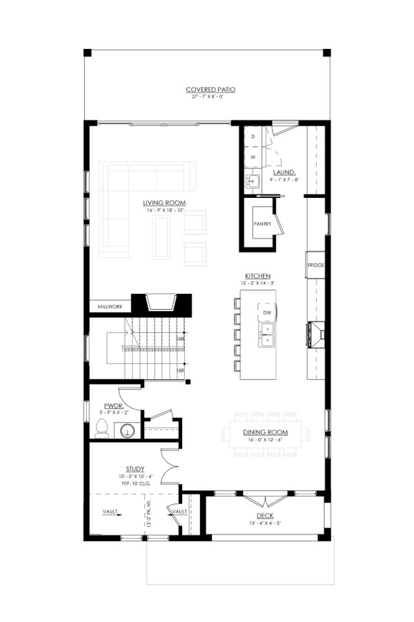 Dream House Plan - Farmhouse Floor Plan - Upper Floor Plan #1114-26
