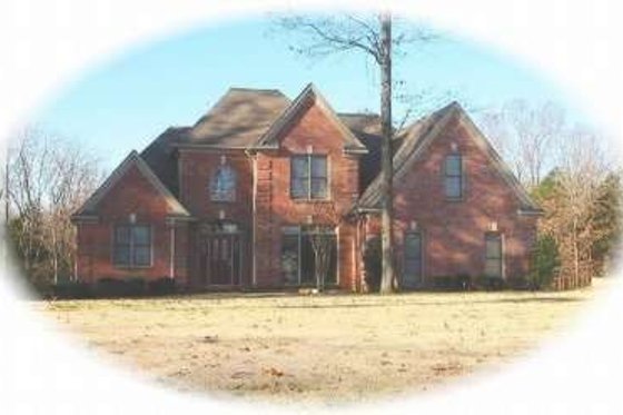 Exterior - Front Elevation for European House Plan #81-765 - 3 bed, 2.5 bath