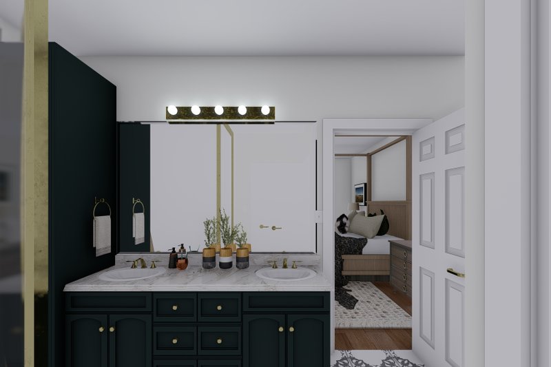 House Plan Design - Interior - Master Bathroom 2 for Traditional House Plan #1060-141 - 3 bed, 2.5 bath