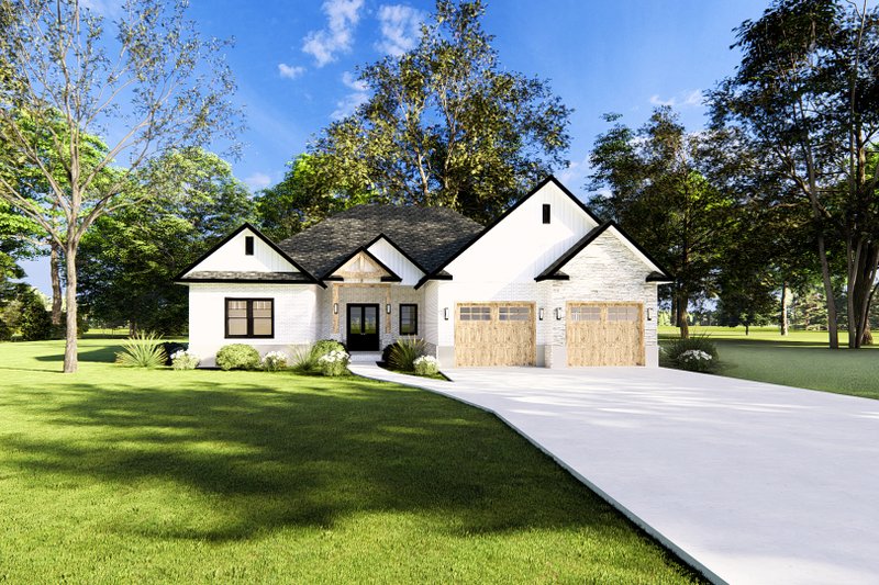 House Blueprint - Photo 6 for Farmhouse House Plan #1109-13 - 5 bed, 3.5 bath
