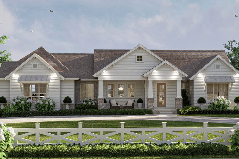 House Plan Design - Beach Exterior - Front Elevation Plan #455-424