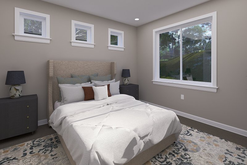 Dream House Plan - Interior - Bedroom for Farmhouse House Plan #1060-304 - 1 bed, 1 bath