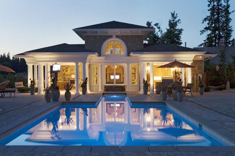 House Blueprint - Photo 24 for Traditional House Plan #132-217 - 4 bed, 7 bath
