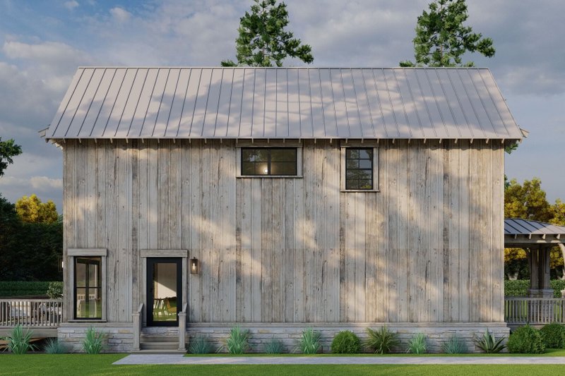 Architectural House Design - Exterior - Other Elevation 4 for Craftsman House Plan #923-81 - 3 bed, 2 bath