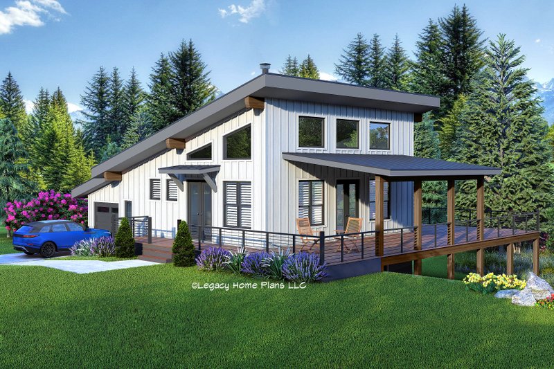 Home Plan - Southern Exterior - Front Elevation Plan #932-829