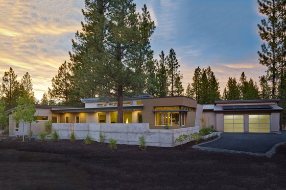 Exterior - Other Elevation 3 for Modern House Plan #892-8 - 2 bed, 2 bath