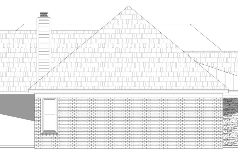 Architectural House Design - Exterior - Other Elevation for Traditional House Plan #932-401 - 3 bed, 2 bath