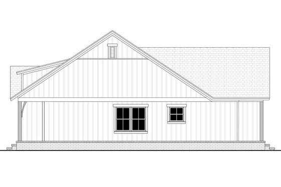 Exterior - Other Elevation 1 for Farmhouse House Plan #430-254 - 2 bed, 2 bath