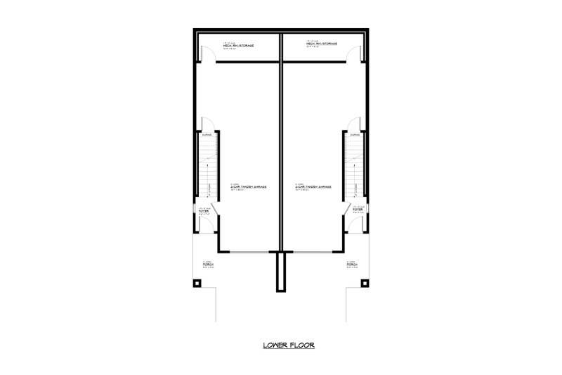 Dream House Plan - Floor Plan - Lower Floor for Contemporary House Plan #1066-241 - 6 bed, 4.5 bath