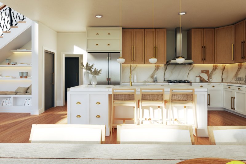 House Plan Design - Interior - Kitchen 1 for Barndominium House Plan #1064-313 - 5 bed, 3 bath