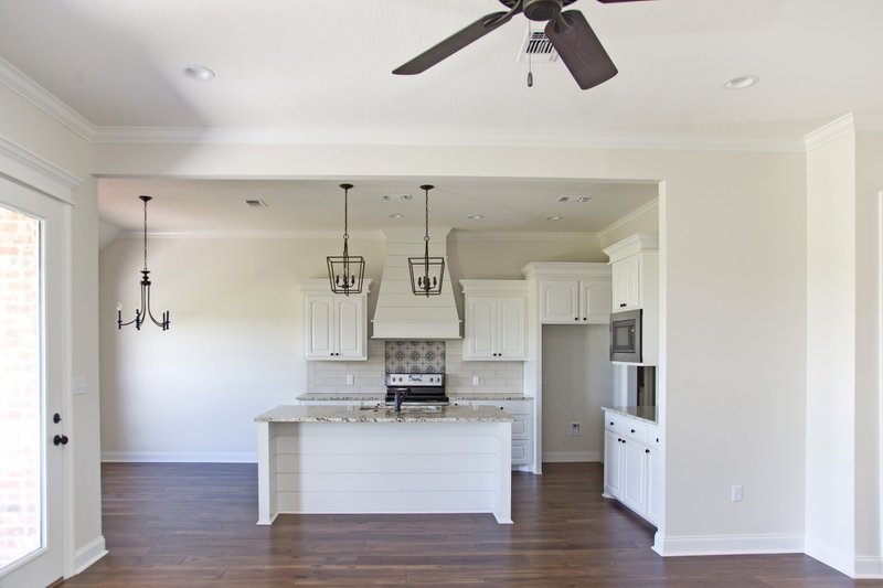 Architectural House Design - Interior - Kitchen 2 for Southern House Plan #430-183 - 4 bed, 2 bath