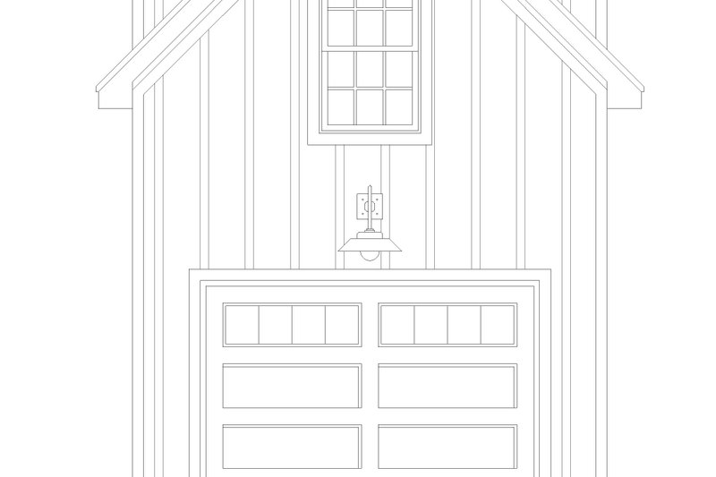 Dream House Plan - Exterior - Front Elevation 3 for Country House Plan #932-215, 0 bath