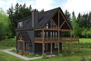 Craftsman Style House Plan - 3 Beds 2.5 Baths 2669 Sq/Ft Plan #932-969 