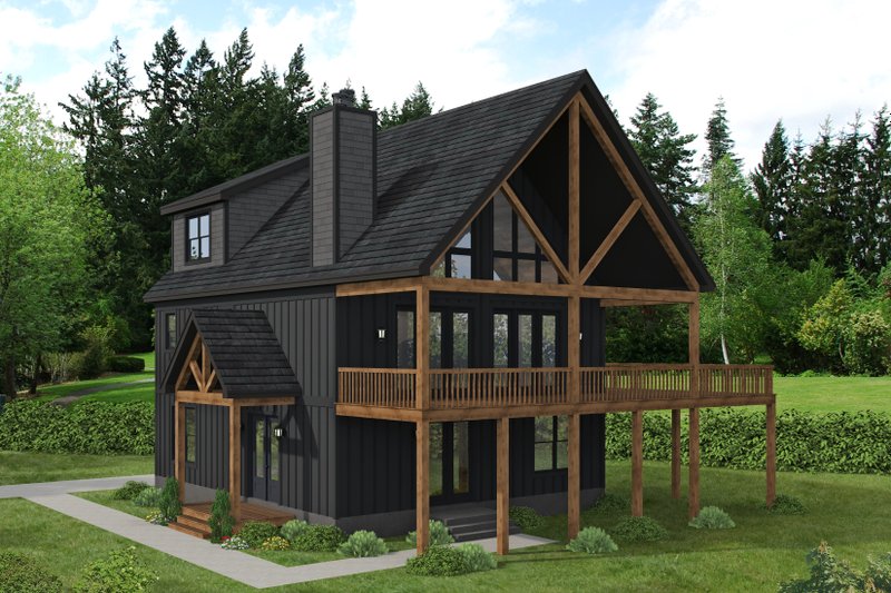 Craftsman Style House Plan - 3 Beds 2.5 Baths 2669 Sq/Ft Plan #932-969