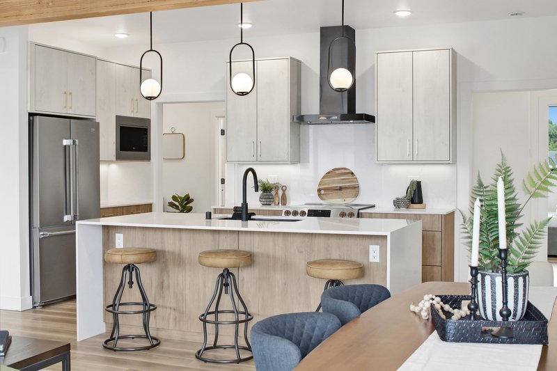 Architectural House Design - Interior - Kitchen 6 for Contemporary House Plan #1070-233 - 2 bed, 2 bath