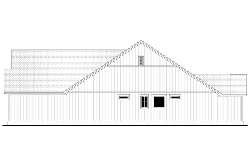 Dream House Plan - Exterior - Other Elevation 1 for Ranch House Plan #430-302 - 4 bed, 3.5 bath