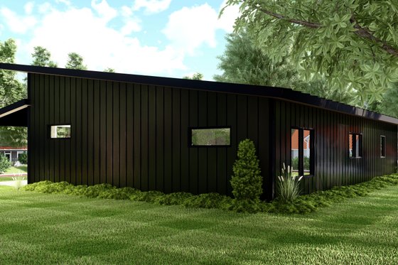 Exterior - Other Elevation 1 for Contemporary House Plan #1064-290 - 3 bed, 2 bath