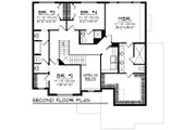 Craftsman Style House Plan - 4 Beds 2.5 Baths 2611 Sq/Ft Plan #70-1278 