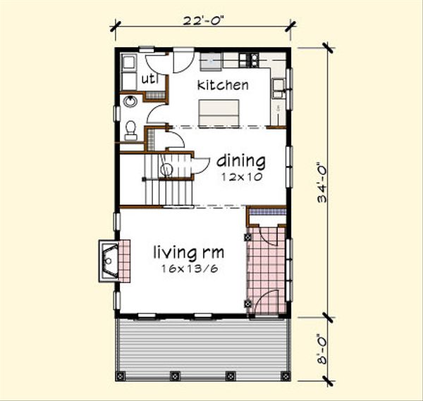 Traditional Floor Plan - Main Floor Plan #79-272