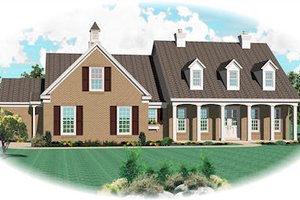 Traditional Exterior - Front Elevation Plan #81-13826