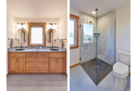 Interior - Master Bathroom 1 for Craftsman House Plan #890-12 - 2 bed, 2.5 bath