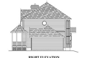 Exterior - Other Elevation for Victorian House Plan #138-354 - 2 bed, 1.5 bath