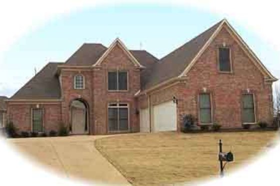 Exterior - Front Elevation for Traditional House Plan #81-583 - 3 bed, 3 bath