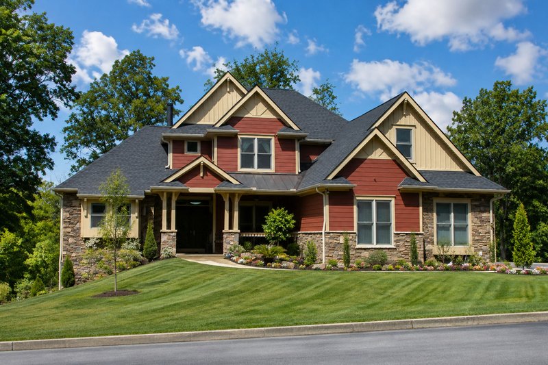 House Plan Design - Exterior - Front Elevation 3 for Traditional House Plan #20-1867 - 3 bed, 3 bath