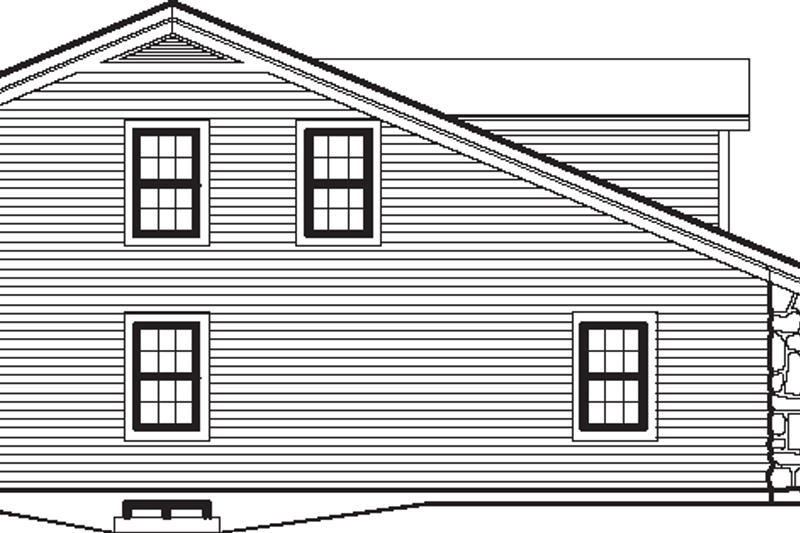 Home Plan - Exterior - Other Elevation for Country House Plan #57-578 - 3 bed, 3.5 bath