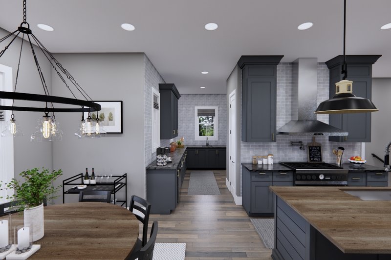House Plan Design - Interior - Kitchen 4 for Farmhouse House Plan #51-1247 - 4 bed, 5 bath