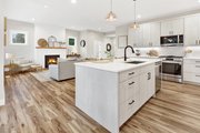 Contemporary Style House Plan - 3 Beds 2.5 Baths 2056 Sq/Ft Plan #1070-73 