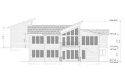 Contemporary Style House Plan - 2 Beds 2.5 Baths 1810 Sq/Ft Plan #112-201 