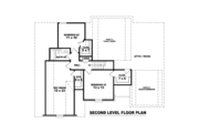 European Style House Plan - 3 Beds 2.5 Baths 2379 Sq/Ft Plan #81-1436 