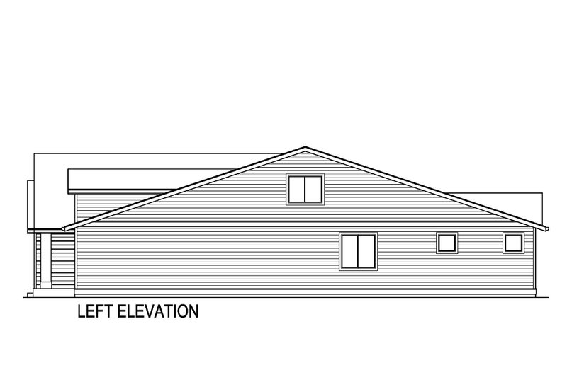 Architectural House Design - Exterior - Other Elevation for Country House Plan #569-77 - 3 bed, 3 bath
