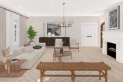 Traditional Style House Plan - 1 Beds 1.5 Baths 2259 Sq/Ft Plan #1060-367 