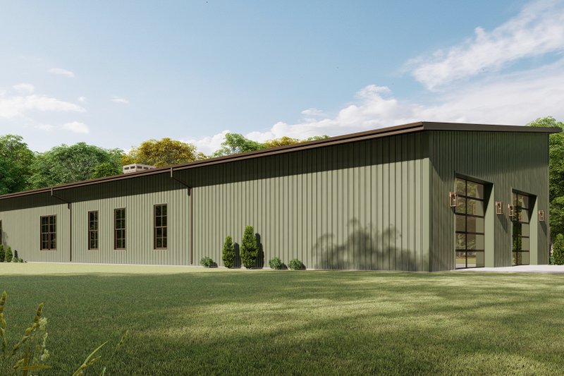 Home Plan - Exterior - Other Elevation 2 for Barndominium House Plan #1092-37 - 3 bed, 2.5 bath