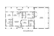 Country Style House Plan - 3 Beds 2.5 Baths 1803 Sq/Ft Plan #1064-271 