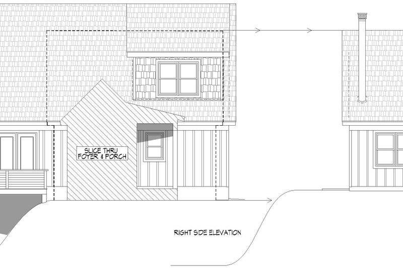 House Design - Exterior - Other Elevation 1 for Country House Plan #932-1052 - 4 bed, 4.5 bath