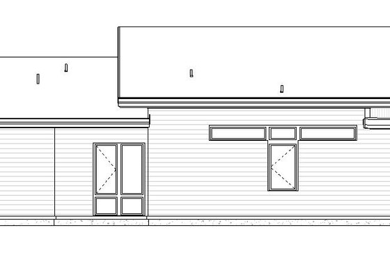 Exterior - Other Elevation for Modern House Plan #895-101 - 3 bed, 2.5 bath