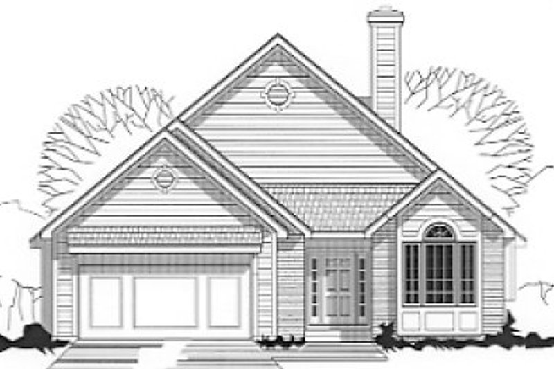 Traditional Style House Plan - 2 Beds 2 Baths 1675 Sq/Ft Plan #67-279