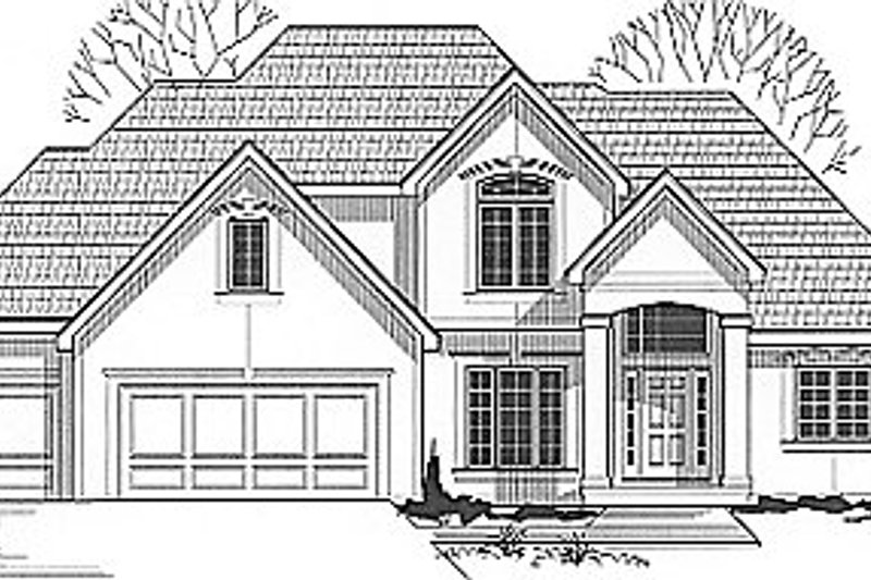 Traditional Style House Plan - 4 Beds 3.5 Baths 3120 Sq/Ft Plan #67-426