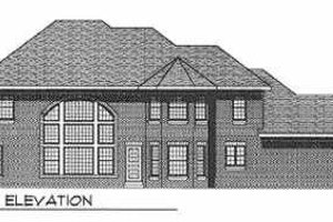 Traditional Exterior - Rear Elevation Plan #70-541