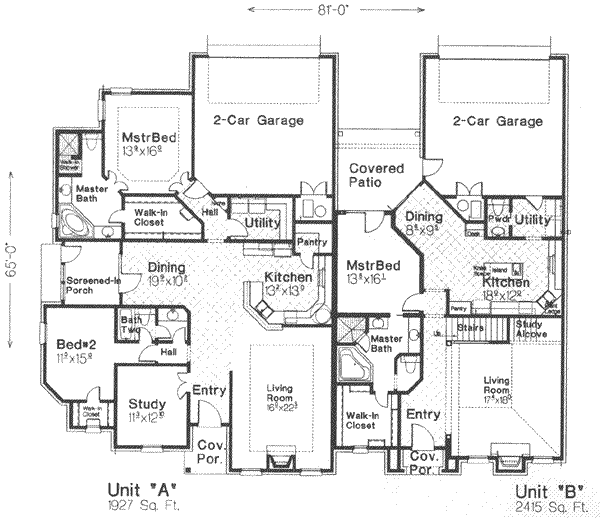 Tudor Floor Plan - Main Floor Plan #310-475